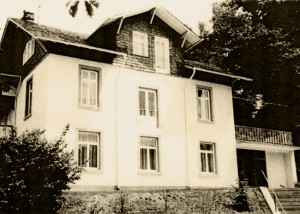 The house „Am Wildenstein“ in Büdingen was a NS Children’s Home during the 1940‘s. Hedwig Wittekind found here a place for Tanja. (photo post-1945) © Stadtarchiv Büdingen